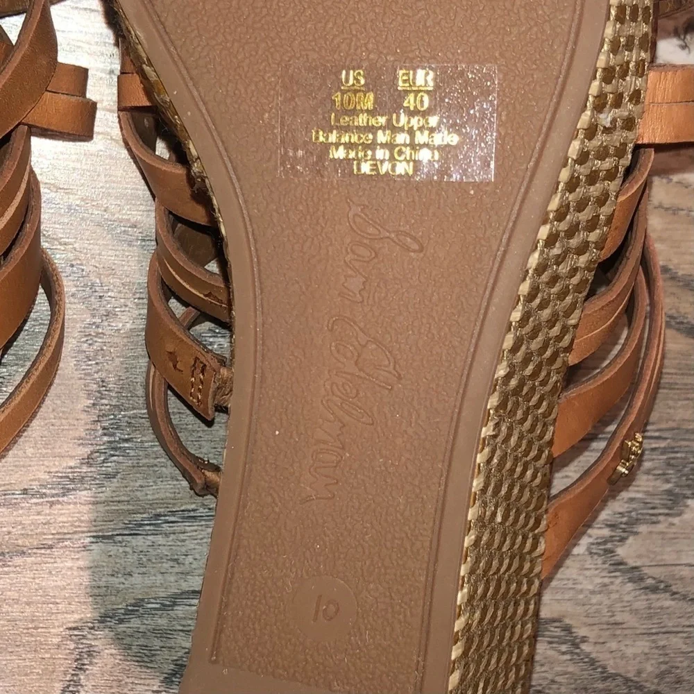 NWOB Sam Edelman Devon Wedge Slide Sandals